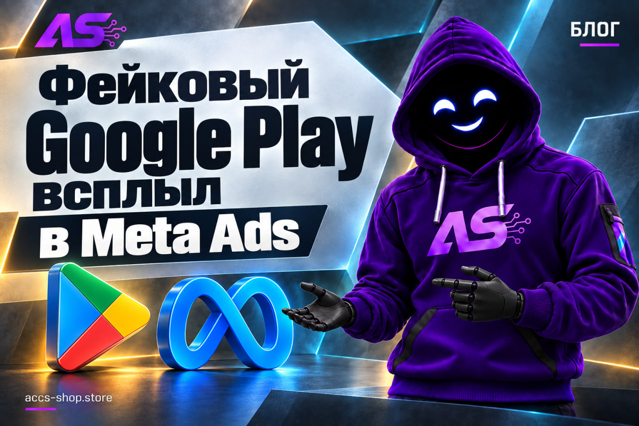 Фейковый Google Play всплыл в Meta Ads