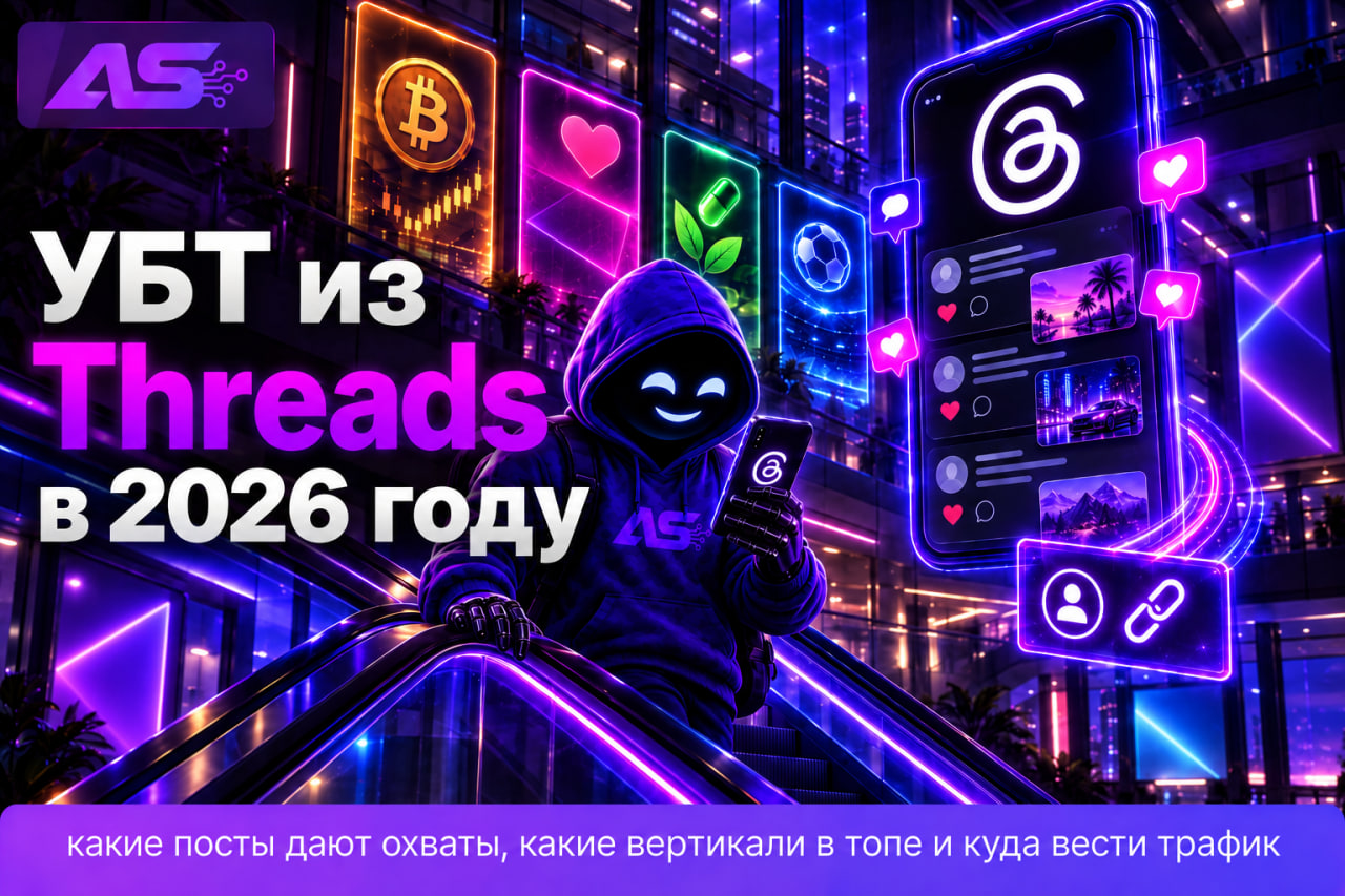 Как лить УБТ из Threads в 2026 году