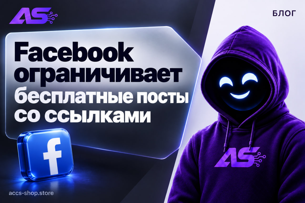 Facebook ограничивает бесплатные посты со ссылками