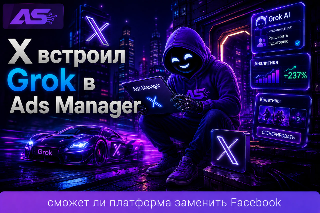 Grok в X Ads: угроза Facebook?
