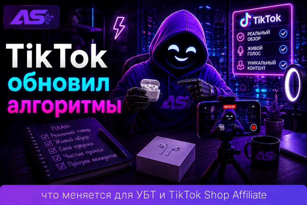 TikTok режет дубли в Shop Affiliate