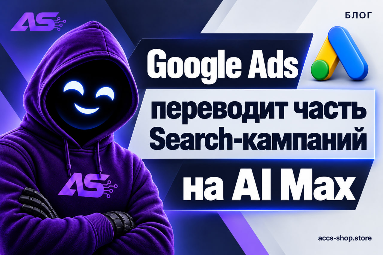 Google Ads переводит часть Search-кампаний на AI Max