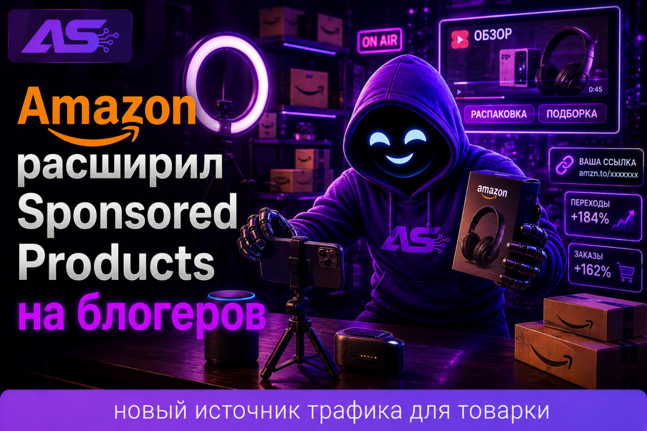 Amazon Ads подключил блогеров к товарке