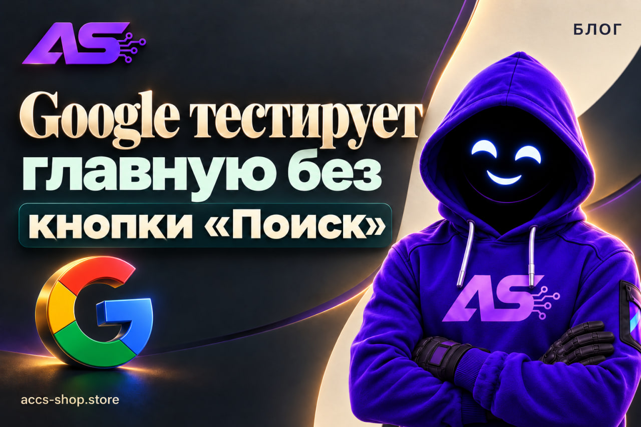Google тестирует главную без кнопки «Поиск»
