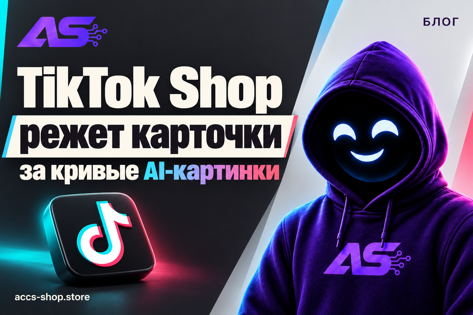 TikTok Shop режет карточки за кривые AI-картинки