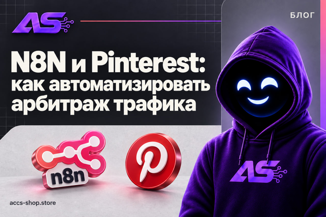 N8N и Pinterest: как автоматизировать арбитраж трафика