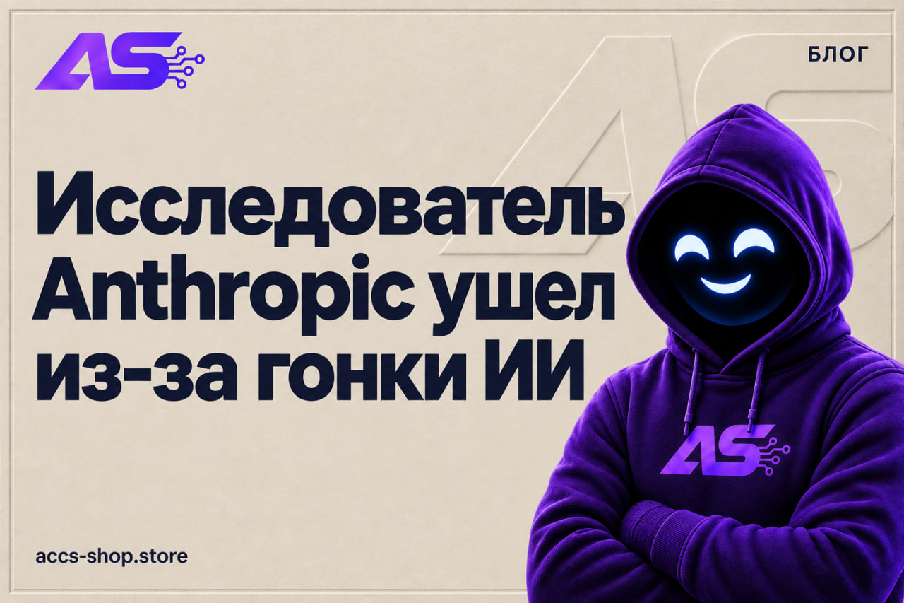 Исследователь Anthropic ушел из-за гонки ИИ