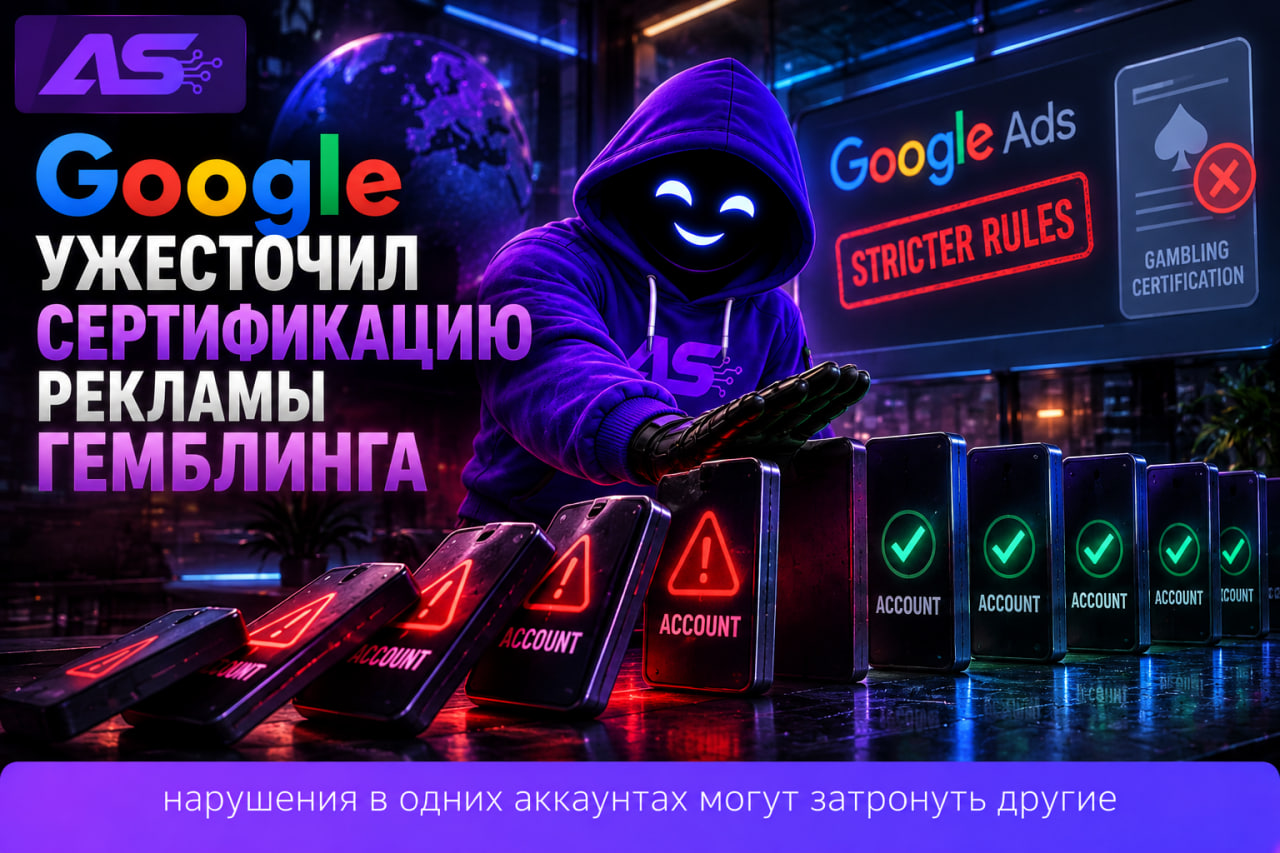 Google Ads ужесточил сертификацию гемблинга