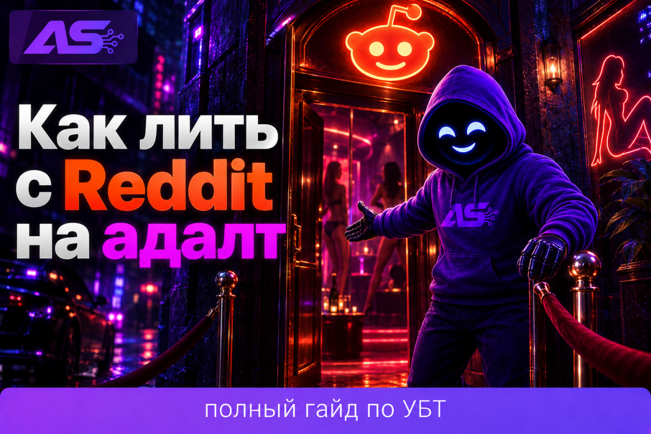 Как лить адалт с Reddit