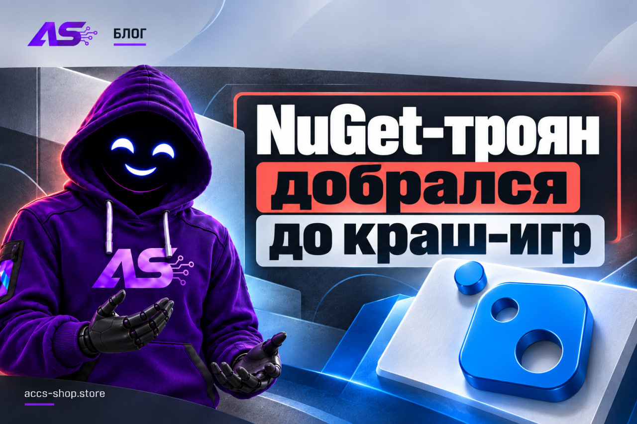 NuGet-троян добрался до краш-игр