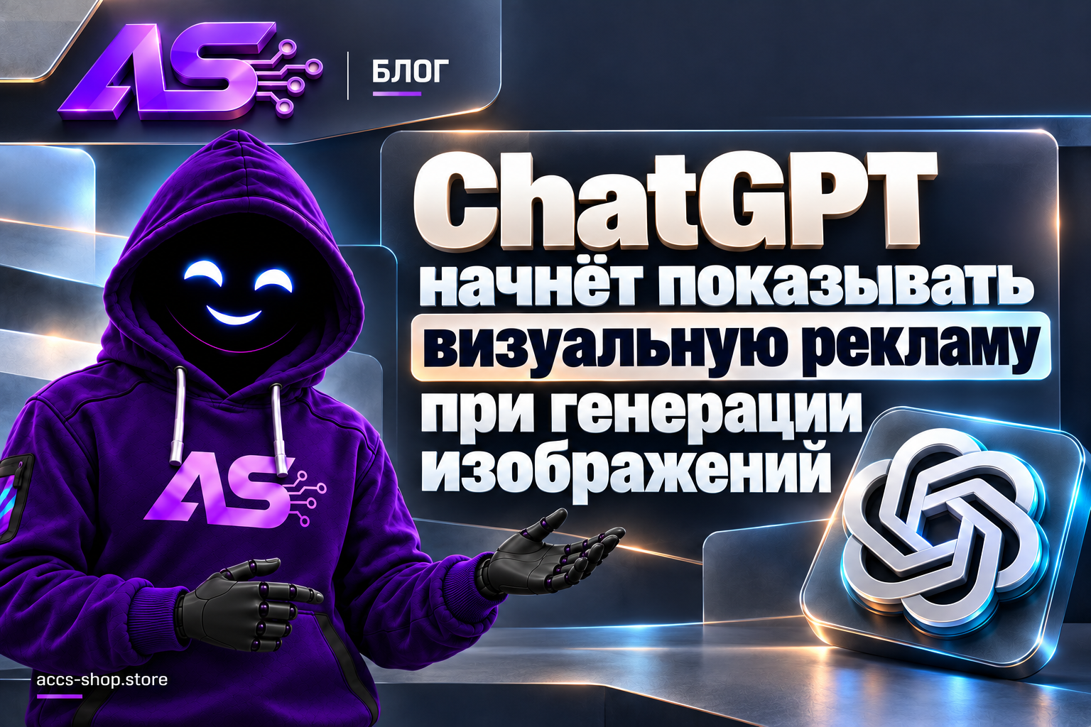 ChatGPT начнёт показывать визуальную рекламу при генерации изображений