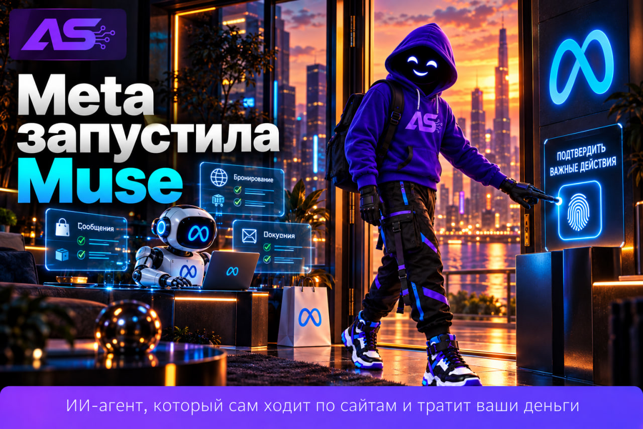Meta запустила автономного ИИ-агента Muse